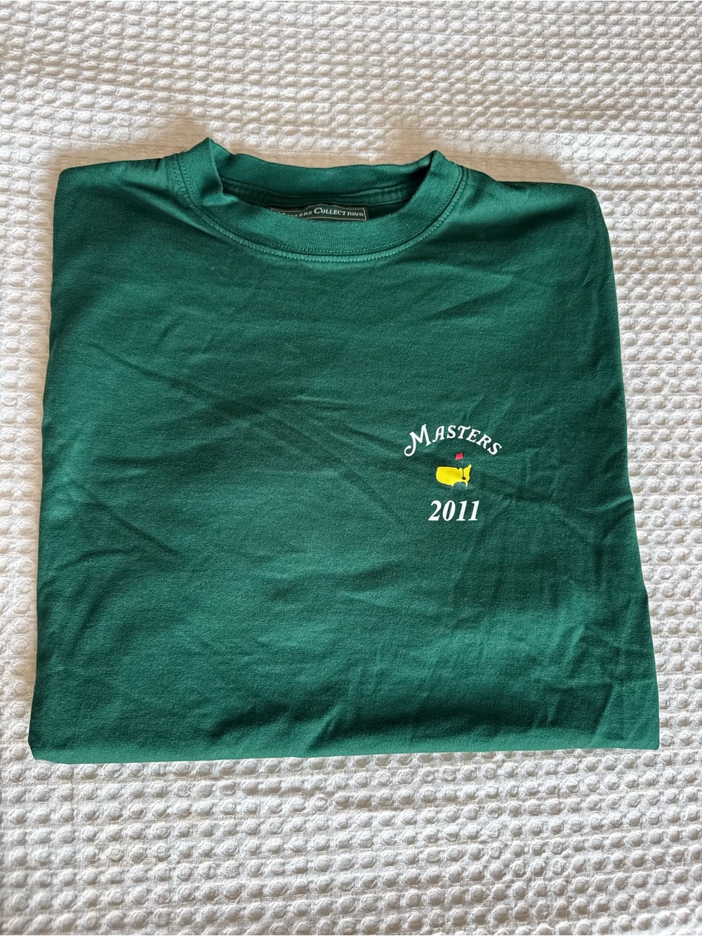 Brand New Masters Collection Golf Green Short-Sleeve Tshirt 2011 never worn